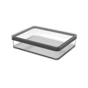 Cubo contenedor Rotho Negro Transparente Plástico de Rotho, Platos - Ref: S91104990, Precio: 7,07 €, Descuento: %