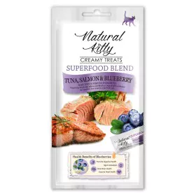 Lanche para Gato Natural Kitty Superfood Blend Peixe de Natural Kitty, Snacks - Ref: S91105094, Preço: 3,12 €, Desconto: %