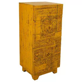 Chest of drawers Alexandra House Living Yellow Iron Mango wood 40 x 100 x 45 cm by Alexandra House Living, Chest of Drawers -...