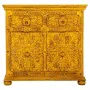 Credenza Alexandra House Living Giallo Ferro Legno di mango 40 x 90 x 90 cm di Alexandra House Living, Credenze e buffet - Ri...