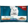 Aliments pour chat Purina Gourmet Thon Agneau Canard 4 x 85 g de Purina, Humide - Réf : S9110520, Prix : 5,42 €, Remise : %