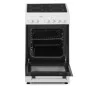 Set di Forno e Piano cottura in Vetroceramica Mpm MPM-53-KEC-37 Bianco Nero 6600 W di Mpm, Cucine - Rif: S91105280, Prezzo: 3...