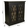 Meuble d'Entrée Alexandra House Living Noir verre Fer Bois de manguier 40 x 100 x 90 cm de Alexandra House Living, Tables - R...