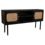 Credenza Alexandra House Living Nero Legno di pino Legno MDF 38 x 81 x 152 cm di Alexandra House Living, Credenze e buffet - ...