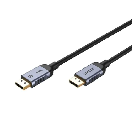 DisplayPort Cable Unitek C1626GY01-1M Black 1 m by Unitek, DisplayPort Cables - Ref: S91105896, Price: 12,95 €, Discount: %