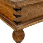 Truhe Alexandra House Living Braun Metall Mango-Holz 40 x 30 x 60 cm Handwerks-Stil von Alexandra House Living, Top-Cases - R...