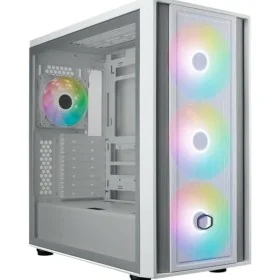 Boîtier ATX semi-tour Cooler Master MB600-WGNN-S00 Blanc de Cooler Master, Boîtiers pour ordinateurs de bureau - Réf : S91106...