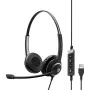 Auriculares con Micrófono Epos 1000579 Negro de Epos, Auriculares con micrófonos - Ref: S91106341, Precio: 157,97 €, Descuent...