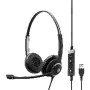 Auriculares con Micrófono Epos 1000579 Negro de Epos, Auriculares con micrófonos - Ref: S91106341, Precio: 157,97 €, Descuent...