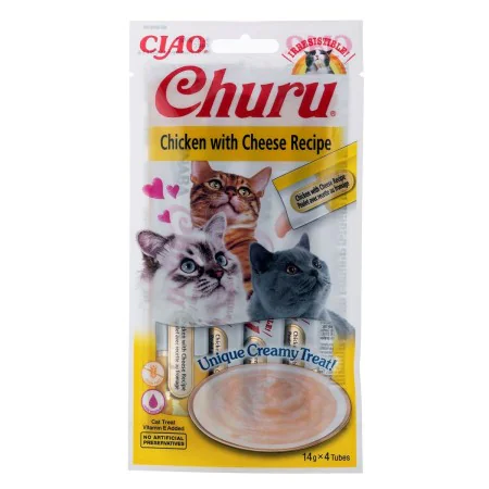 Collation pour Chat Inaba EU107 4 x 14 g Confiseries Poulet Fromage de Inaba, Snacks - Réf : S9110636, Prix : 7,15 €, Remise : %