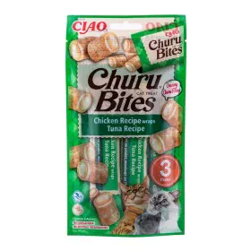 Collation pour Chat Inaba Churu Bites Poulet Thon Poisson de Inaba, Snacks - Réf : S9110638, Prix : 5,42 €, Remise : %