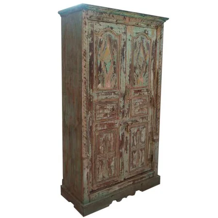 Armoire Alexandra House Living Marron Bois Recyclé 45 x 204 x 127 cm de Alexandra House Living, Penderies - Réf : D1631788, P...