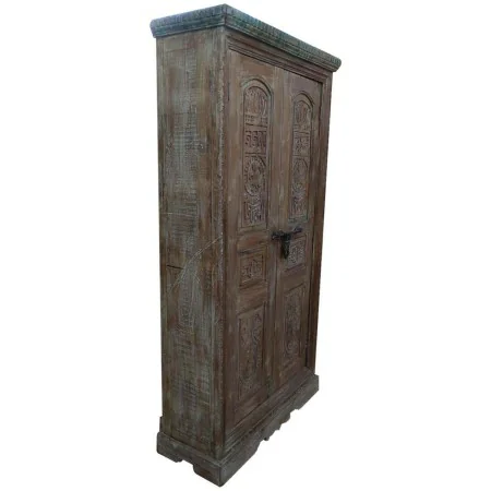 Armoire Alexandra House Living Marron Bois Recyclé 45 x 220 x 121 cm de Alexandra House Living, Penderies - Réf : D1631792, P...