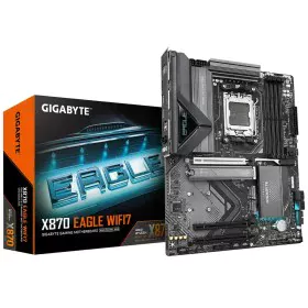 Carte Mère Gigabyte X870 EAGLE WIFI7 AMD AM5 AMD X870 de Gigabyte, Cartes mères - Réf : S91107136, Prix : 310,44 €, Remise : %