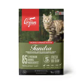 Cibo per gatti Orijen Tundra Adulto Anatra 5,4 kg di Orijen, Secco - Rif: S9110882, Prezzo: 103,35 €, Sconto: %