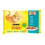 Katzenfutter Purina Mix Lachsfarben Thunfisch Kabeljau 4 x 85 g von Purina, Nass - Ref: S9110960, Preis: 2,95 €, Rabatt: %