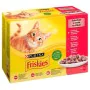 Aliments pour chat Purina Friskies Mix Poulet Veau Agneau Canard 12 x 85 g de Purina, Humide - Réf : S9110961, Prix : 7,50 €,...