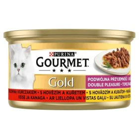 Aliments pour chat Purina Gourmet Gold Poulet Veau 85 g de Purina, Humide - Réf : S9110979, Prix : 1,77 €, Remise : %