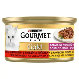 Cat food Purina Gourmet Gold Chicken Veal 85 g by Purina, Wet - Ref: S9110979, Price: 1,67 €, Discount: %