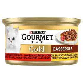 Comida para gato Purina GOURMET Gold Frango Vitela 85 g de Purina, Húmida - Ref: S9110987, Preço: 1,77 €, Desconto: %