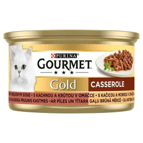 Cat food Purina GOURMET GOLD Turkey Duck 85 g by Purina, Wet - Ref: S9110988, Price: 1,77 €, Discount: %