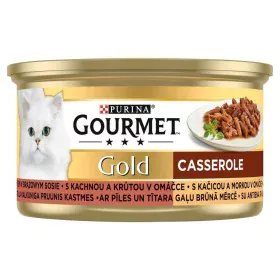 Comida para gato Purina GOURMET GOLD Pavo Pato 85 g de Purina, Húmeda - Ref: S9110988, Precio: 1,77 €, Descuento: %