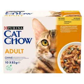 Aliments pour chat Purina Cat Chow Poulet Courgette 10 x 85 g de Purina, Humide - Réf : S9110995, Prix : 9,92 €, Remise : %