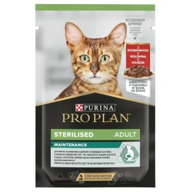 Katzenfutter Purina Pro Plan Cat Sterilised Rindfleisch 85 g von Purina, Nass - Ref: S9110997, Preis: 2,17 €, Rabatt: %