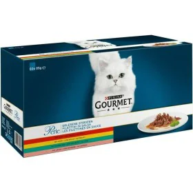 Aliments pour chat Gourmet Perle Mix Poulet Saumon Poisson Veau Lapin 60 x 85 g de Gourmet, Humide - Réf : S9111000, Prix : 4...