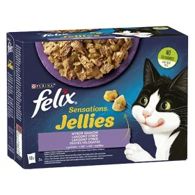 Cat food Purina Felix Sensations Turkey Lamb 12 x 85 g by Purina, Wet - Ref: S9111003, Price: 9,93 €, Discount: %