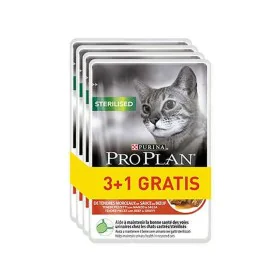 Comida para gato Purina Pro Plan Sterilised Pavo 4 x 85 g de Purina, Húmeda - Ref: S9111021, Precio: 6,47 €, Descuento: %