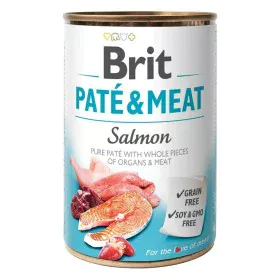 Comida húmida Brit         Frango Salmão 400 g de Brit, Húmida - Ref: S9111137, Preço: 2,89 €, Desconto: %