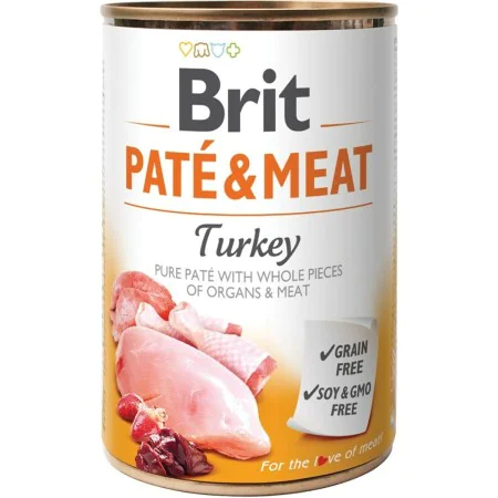 Alimentation humide Brit         Poulet Dinde 400 g de Brit, Humide - Réf : S9111140, Prix : 2,90 €, Remise : %