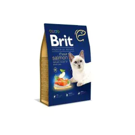 Cat food Brit PREMIUM BY NATURE ADULT Adult Salmon 1,5 Kg by Brit, Dry - Ref: S9111163, Price: 9,49 €, Discount: %