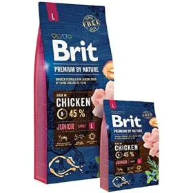 Nourriture Brit Petit/Junior Poulet 3 Kg de Brit, Sèche - Réf : S9111174, Prix : 15,10 €, Remise : %