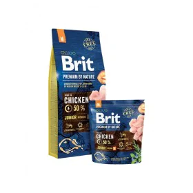 Fodder Brit Premium by Nature Junior M Adult Kid/Junior Chicken 3 Kg 3 g by Brit, Dry - Ref: S9111186, Price: 15,10 €, Discou...