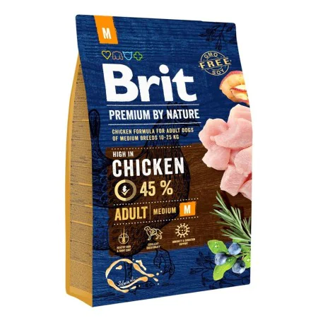 Nourriture Brit Premium by Nature Adult Adulte Poulet 8 kg de Brit, Sèche - Réf : S9111191, Prix : 25,74 €, Remise : %