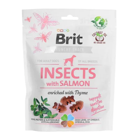 Snack para Perros Brit Salmón 200 g de Brit, Galletas, bizcochos y snacks - Ref: S9111193, Precio: 5,72 €, Descuento: %