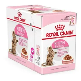 Aliments pour chat Royal Canin Sterilised Gravy Poulet 12 x 85 g de Royal Canin, Humide - Réf : S9111245, Prix : 21,10 €, Rem...