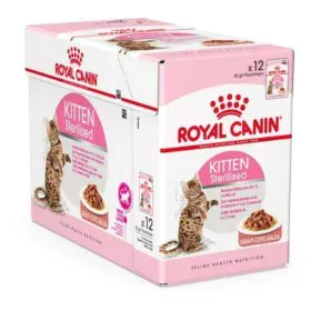 Comida para gato Royal Canin Sterilised Gravy Frango 12 x 85 g de Royal Canin, Húmida - Ref: S9111245, Preço: 21,10 €, Descon...