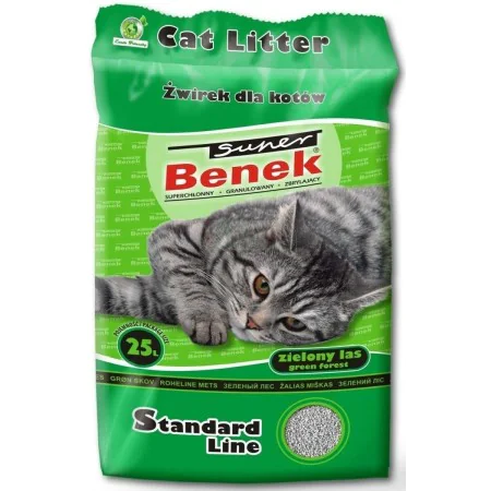 Sable pour chats Super Benek Standard Forêt 25 L de Super Benek, Sable - Réf : S9111383, Prix : 24,85 €, Remise : %