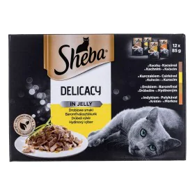 Cat food Sheba Delicacy in Jelly Chicken Turkey Duck Birds 100 g by Sheba, Wet - Ref: S9111400, Price: 9,33 €, Discount: %