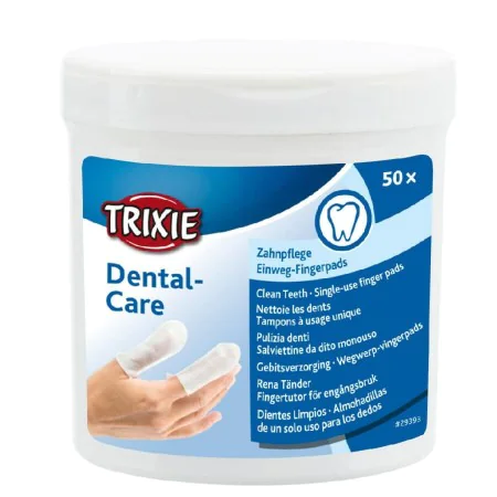 Wipes Trixie Teeth 50 Units Transparent (50 Pieces) by Trixie, Brushes - Ref: S9111533, Price: 8,41 €, Discount: %