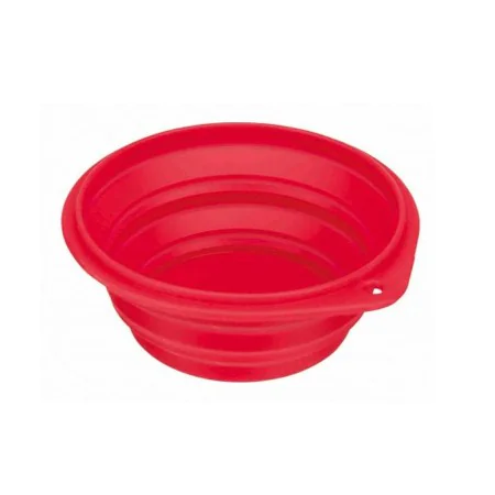 Pet feeding dish Trixie 25012 Blue Red Silicone 1 L by Trixie, Bowls - Ref: S9111616, Price: 6,93 €, Discount: %