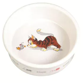 Cat Feeder Trixie         White Porcelain 11 cm by Trixie, Bowls - Ref: S9111620, Price: 6,05 €, Discount: %