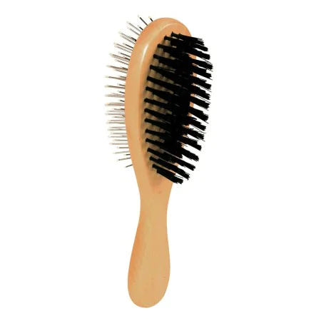 Brosse Trixie Chat Double Marron Noir Bois de Trixie, Brosses - Réf : S9111636, Prix : 5,06 €, Remise : %