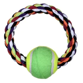 Giocattoli per cani Trixie Tennis Multicolore Poliestere Cotone di Trixie, Giocattoli da mordere - Rif: S9111686, Prezzo: 3,4...