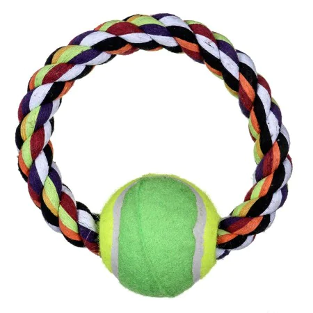 Dog toy Trixie Tennis Multicolour Polyester Cotton by Trixie, Biting toys - Ref: S9111686, Price: 3,46 €, Discount: %