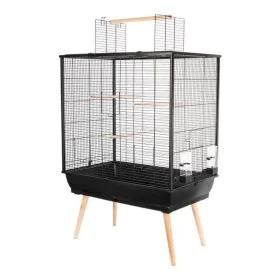 Bird cage Zolux Neo Jili H80 Black 78 x 81 x 48 cm by Zolux, Bird cages - Ref: S9111889, Price: 100,74 €, Discount: %