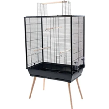 Vogelkäfig Zolux Jili Neo Cage XL Schwarz 81 x 93 x 48 cm von Zolux, Vogelkäfige - Ref: S9111895, Preis: 128,13 €, Rabatt: %